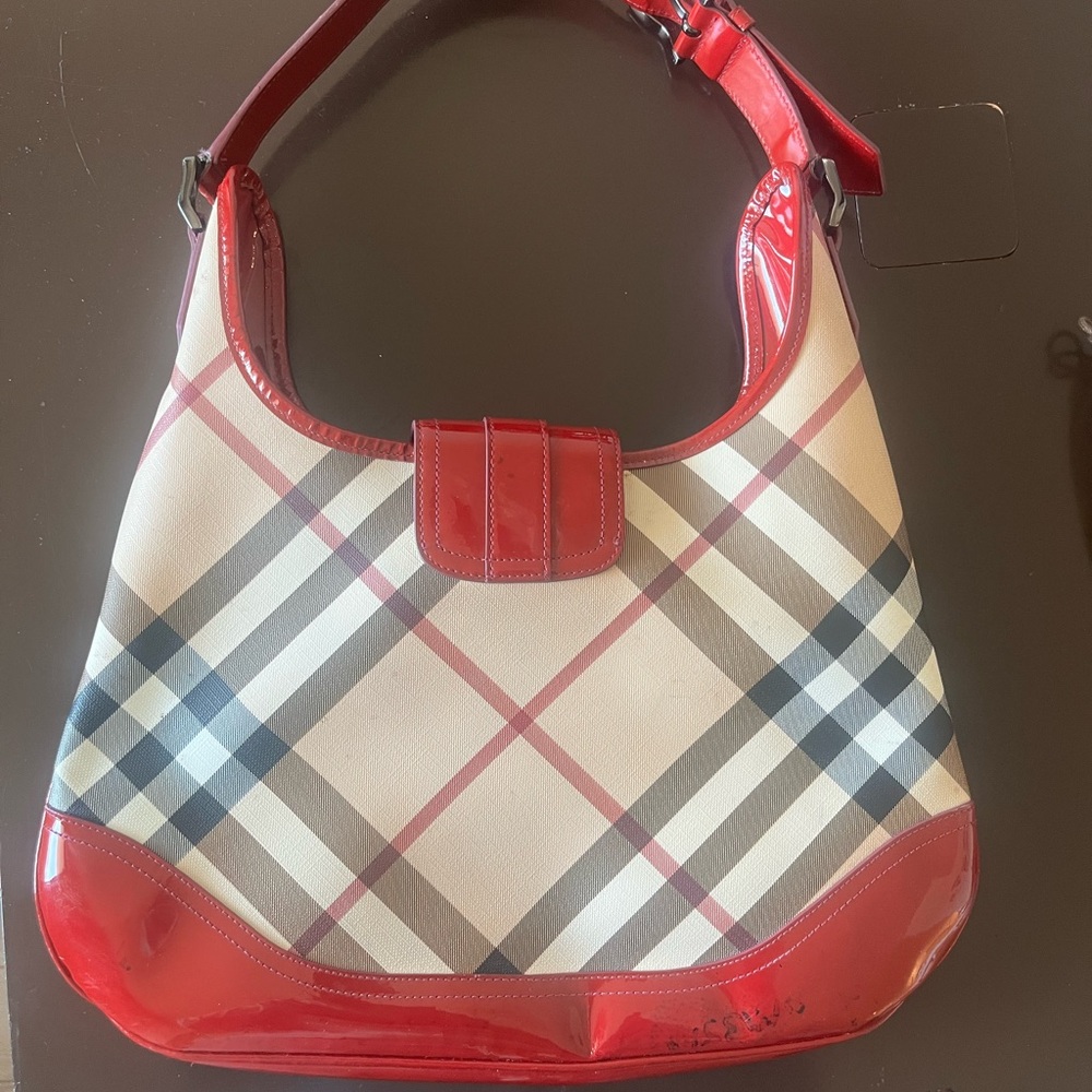 Authentic hobo Burberry bag